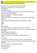 2024 FLORIDA CIVICS LITERACY EXAM &lpar;FCLE&rpar; MIAMI DADE COLLEGE BOOTCAMP COURT CASES AND SAMPLE QUESTIONS STUDY GUIDE A&plus; VERIFIED LATEST VERSION