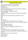 FCLE FLORIDA CIVIC LITERACY EXAM 2024&ndash;2025 COMPLETE CIVIC LITERACY QUESTIONS AND VERIFIED ANSWER KEY STUDY GUIDE