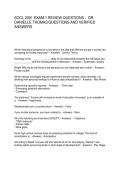 SOCL 2001 EXAM 1 REVIEW QUESTIONS -  DR&period; &NewLine;DANIELLE THOMAS QUESTIONS AND VERIFIED &NewLine;ANSWERS