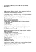 SOCL 2001 CHAP&period;1 QUESTIONS AND VERIFIED ANSWERS