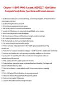 EMT AAOS Chapter 1&ndash;5 &lpar;12th Edition&rpar; Complete Study Guide Questions and Correct Answers 2026&sol;2027 &ndash; Comprehensive EMS Certification Review
