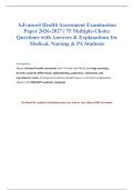 Health Assessment Exam Prep 2026-2027&NewLine;&NewLine;