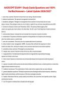 AAOS EMT Exam 1 Study Guide Questions and Verified Answers 2026&sol;2027 &ndash; Latest Comprehensive EMS Certification Review