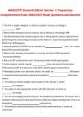 AAOS EMT Eleventh Edition Section 1&colon; Preparatory Comprehensive Exam 2026&sol;2027 Study Questions and Answers &ndash; EMS Certification Review Guide