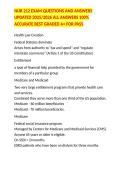 NUR 212 EXAM QUESTIONS AND ANSWERS UPDATED 2025&sol;2026 ALL ANSWERS 100&percnt; ACCURATE BEST GRADED A&plus; FOR PASS