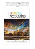 Test Bank  For Financial Accounting 5th Canadian Edition by Charles T&period; &NewLine;Horngren&semi; C&period; William  &NewLine;Thomas Walter T&period; Harrison Jr ISBN NO&colon; 978-0132979276 Chapters 1-13 &NewLine;Complete&period;