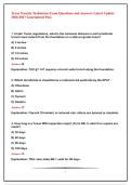 Texas Termite Technician Exam Questions and Answers Latest Update 2026 2027 Guaranteed Pass&period;
