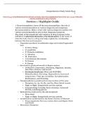 WGU D345 COMPREHENSIVE STUDY GUIDE&colon; DR COLE REMEDIATION FOR OA &vert; 2026 UPDATE &vert; WITH COMPLETE SOLUTIONS&period;