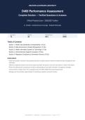 WGU D469 Performance Assessment Actual Exam 2026&sol;2027 &vert; Complete Exam-Style Questions &vert; 100&percnt; Verified &ndash; Detailed Rationales &ndash; Pass Guaranteed &ndash; A&plus; Graded&NewLine;&NewLine;