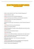 BMAL 590&colon; BUSINESS MANAGEMENT AND LEADERSHIP FOUNDATIONS &vert; EXAM READY - VERIFIED QUESTIONS AND ANSWERS - COMPREHENSIVE LATEST VERSION 2026&sol;2027&NewLine;&NewLine;