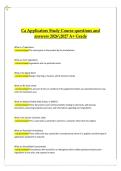 CA Applicators Study Course Questions and Answers 2026&sol;2027 &vert; A&plus; Grade California Pesticide Applicator Certification Guide