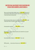 CANFITPRO FINAL EXAM 2026&vert;2027 UPDATED QUESTIONS WITH &NewLine;DETAILED VERIFIED ANSWERS &vert; ALREADY GRADED A&plus; 