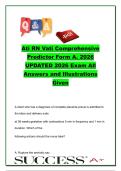 ATI RN VATI Comprehensive Predictor Form A 2026 &ndash; 200&plus; Questions & Verified Answers &vert; NCLEX-RN Review&comma; Med-Surg&comma; Pediatrics&comma; Pharmacology&comma; Maternity & Mental Health &vert; Chamberlain University
