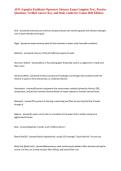 AFO &lpar;Aquatics Facilitator Operator&rpar; Glossary Exam Complete Test &comma; Practice Questions&comma; Verified Answer Key&comma; and Study Guide for &lpar;Latest 2026 Edition&rpar;&NewLine;
