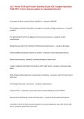 ALU 301 Exam Practice Questions Exam Newest 2026 Complete Questions &vert; With 100&percnt; Correct Answers graded A&plus; Guaranteed Success&excl;&excl;&NewLine;