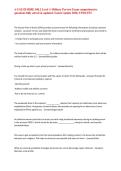 A-US1329 SERE 100&period;2 Level A Military Pre-test Exam comprehensive questions fully solved & updated &lpar;Latest Update 2026&rpar; UPDATE&excl;&excl;&NewLine;