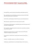 68W FC1 EXAM Questions with 100&percnt; Correct Answers &vert; Verified &vert;&vert; ACTUAEXAM 2026 TEST&excl;&excl; Graded A&plus; &vert; 2025&vert;2026 EXAM UPDATE&NewLine;