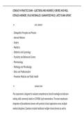 COMSAE 114 PRACTICE EXAM &ndash; QUESTIONS AND ANSWERS &vert; VERIFIED AND WELL&NewLine;DETAILED ANSWERS &vert; PLUS RATIONALES &vert; GUARANTEED PASS &vert; LATEST EXAM UPDATE