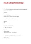 ITE 152- Exam 2 &comma; comprehensive questions and verified answers &vert;&vert; QUESTIONS WITH ACCURATE ANSWERS &vert; GET IT RIGHT &vert;&excl;&NewLine;