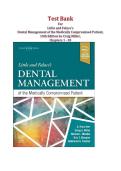 Test Bank for Little and Falace's Dental Management of the Medically Compromised Patient&comma; 10th Edition &vert; All Chapters 1-30 &vert; Verified Q&A with Rationales