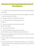 NURS 299 EXAM &num;2  &vert;110  COMPLETE QUESTIONS WITH EXPERT SOLUTIONS &vert; 2026 LATEST UPDATED &vert; GET A&plus;