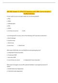 AHS 340 Chapter 9 &vert; UPDATED Questions with 100&percnt; Correct Answers &vert;&NewLine;Verified Solutions