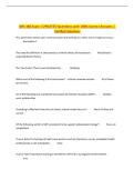 AHS 340 Exam &vert; UPDATED Questions with 100&percnt; Correct Answers &vert;&NewLine;Verified Solutions