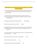 AHS 340 Final Exam &vert; UPDATED Questions with 100&percnt; Correct Answers&NewLine;&vert; Verified Solutions
