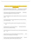 AHS 340 Ch&period;14 &vert; UPDATED Questions with 100&percnt; Correct Answers &vert;&NewLine;Verified Solutions