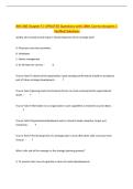 AHS 340 Chapter 5 &vert; UPDATED Questions with 100&percnt; Correct Answers &vert;&NewLine;Verified Solutions