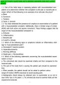 NURS 623 EXAM 4 QUESTIONS WITH VERIFIED ANSWERS 2026-2027 LATEST UPDATE 