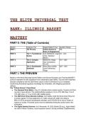 2026&sol;2027 Illinois BASSET Mastery Test Bank &vert; S-Tier Certification Exam Guide &vert;  Elite Q&A with Distractor Analysis