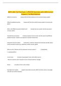 ANPH 1001 The Final Exam &vert; UPDATED Questions with 100&percnt; Correct&NewLine;Answers &vert; Verified Solutions&NewLine;