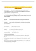 ANPH 1001 unit 3 &vert; UPDATED Questions with 100&percnt; Correct Answers &vert;&NewLine;Verified Solutions