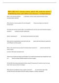 ANPH 1001 Unit 3&colon; nervous system&comma; special cells&comma; endocrine system &vert;&NewLine;UPDATED Questions with 100&percnt; Correct Answers &vert; Verified Solutions