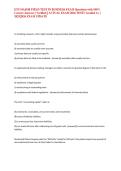 ETS MAJOR FIELD TEST IN BUSINESS EXAM Questions with 100&percnt; Correct Answers &vert; Verified &vert;&vert; ACTUAL EXAM 2026 TEST&excl;&excl; Graded A&plus; &vert; 2025&vert;2026 EXAM UPDATE&NewLine;