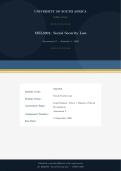 MSL5901 Assessment 2 Due 15 September 2026 &vert;Social Security Law&vert;