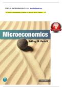TEST BANK For Microeconomics&comma; 9th Edition by Jeffrey M&period; Perloff&comma; Verified Chapters 1 - 20&comma; Complete Newest Version
