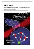 Test Bank &mdash; General Chemistry&colon; The Essential Concepts&comma; 7th Edition &lpar;Chang & Goldsby&comma; 2013&rpar;&comma; Chapters 1-22 &vert; All Chapters Covered