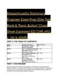 2026&sol;2027 Massachusetts Stationary Engineer Exam Prep&colon; S-Tier Elite Test Bank & MGL c&period; 146 Cheat Sheet