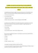 FLORIDA 2-20 AGENTS LICENSE FINAL EXAM &vert;COMPLETE QUESTIONS WITH EXPERT SOLUTIONS &vert; 2026 LATEST UPDATED &vert; GET A&plus;