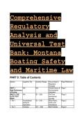 2026&sol;2027 Elite Montana Boating Exam Test Bank &lpar;20&plus; Q&A&rpar; &vert; S-Tier Maritime Law & Safety Compliance Guide