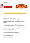 ACHE BOG Exam Sample Test &ndash; 100 Questions and Answers &lpar;A&plus; Grade&rpar;