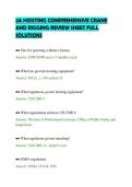 2A HOISTING COMPREHENSIVE CRANE&NewLine;AND RIGGING REVIEW SHEET FULL&NewLine;SOLUTIONS