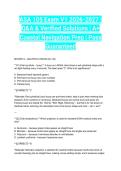 ASA 105 Exam V1 2026-2027 &vert; Q&A & Verified Solutions &vert; A&plus; Coastal Navigation Prep &vert; Pass Guaranteed