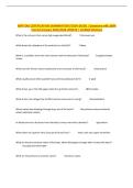 ASPT EKG CERTIFICATION EXAMINATION STUDY GUIDE &vert; Questions with 100&percnt;&NewLine;Correct Answers 2025&sol;2026 UPDATE &vert; Verified Solutions