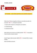 CM Training &ndash; AAAE Exam Questions and Answers &lpar;A&plus; Grade&rpar;