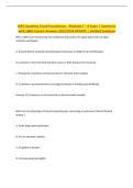 AWS Academy Cloud Foundations - Modules 1 &ndash; 8 Exam &vert; Questions&NewLine;with 100&percnt; Correct Answers 2025&sol;2026 UPDATE &vert; Verified Solutions