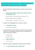 Carotid Artery Ultrasound Exam Prep 2026 &vert; Practice Questions & Verified Answers &vert; Vascular Imaging Review