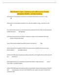 AWS Module 5 Exam &vert; Questions with 100&percnt; Correct Answers&NewLine;2025&sol;2026 UPDATE &vert; Verified Solutions